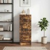 Armoire à tiroirs Chêne fumé 33 x 34,5 x 87 cm 582636582636