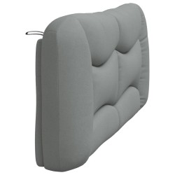 Coussin de tête de lit Hvar gris clair 180 cm tissu 582637582637