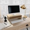 Support de moniteur Chêne sonoma 42x24x13 cm Bois d’ingénierie 582638582638