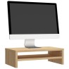Support de moniteur Chêne sonoma 42x24x13 cm Bois d’ingénierie 582638582638