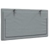 Coussin de tête de lit Hanko gris clair 90 cm tissu 582640582640