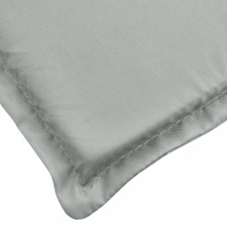 Coussin de chaise longue gris clair mélangé 200x70x4 cm tissu 582641582641