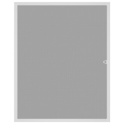 Écran anti-insectes pour fenêtres Blanc 130 x 150 cm 582642582642