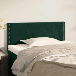 Tête de lit Vert foncé 80x5x78/88 cm Velours 582646582646
