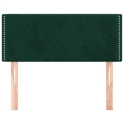 Tête de lit Vert foncé 80x5x78/88 cm Velours 582646582646