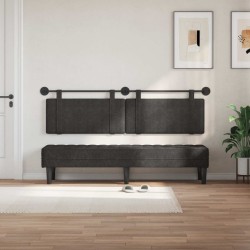 Tête de lit suspendue Noir PU antique 582651582651