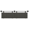Tête de lit suspendue Noir PU antique 582651582651