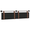 Tête de lit suspendue Noir PU antique 582652582652