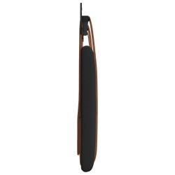 Tête de lit suspendue Noir PU antique 582652582652