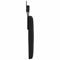 Tête de lit suspendue Noir Simili cuir 582653582653