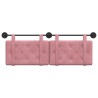 Tête de lit suspendue Rose Velours 582655582655