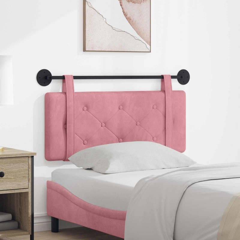 Tête de lit suspendue Rose Velours 582658582658
