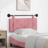 Tête de lit suspendue Rose Velours 582658582658
