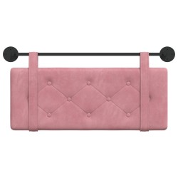 Tête de lit suspendue Rose Velours 582658582658