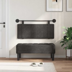 Tête de lit suspendue Noir PU antique 582666582666