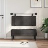 Tête de lit suspendue Noir PU antique 582666582666
