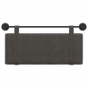Tête de lit suspendue Noir PU antique 582666582666
