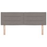 Tête de lit Taupe 144 cm tissu 582672582672