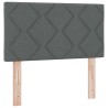 Tête de lit LED Gris 80 cm tissu 582680582680