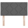 Tête de lit LED Gris 80 cm tissu 582680582680