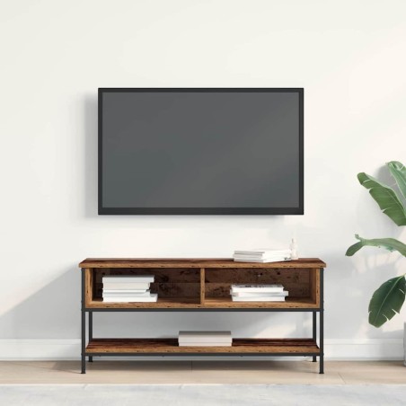 Ensemble meuble TV Montage mural Bois Ancien 100 x 35 x 45 cm 582682582682