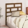 Tête de lit Marron miel 106x4x100 cm Bois massif de pin 582684582684