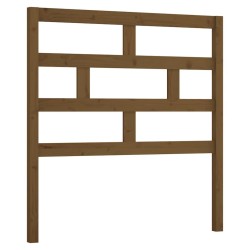 Tête de lit Marron miel 106x4x100 cm Bois massif de pin 582684582684