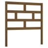 Tête de lit Marron miel 106x4x100 cm Bois massif de pin 582684582684