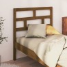 Tête de lit Marron miel 106x4x100 cm Bois massif de pin 582684582684