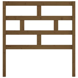 Tête de lit Marron miel 106x4x100 cm Bois massif de pin 582684582684