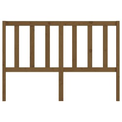 Tête de lit Marron miel 156x4x100 cm Bois massif de pin 582685582685