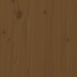 Tête de lit Marron miel 156x4x100 cm Bois massif de pin 582685582685