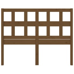 Tête de lit Marron miel 205,5x4x100 cm Bois massif de pin 582686582686
