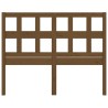 Tête de lit Marron miel 205,5x4x100 cm Bois massif de pin 582686582686