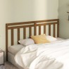 Tête de lit Marron miel 206x4x100 cm Bois massif de pin 582687582687