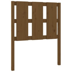Tête de lit Marron miel 80,5x4x100 cm Bois massif de pin 582688582688
