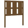 Tête de lit Marron miel 80,5x4x100 cm Bois massif de pin 582688582688