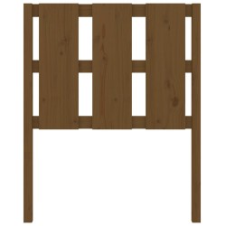 Tête de lit Marron miel 80,5x4x100 cm Bois massif de pin 582688582688