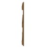 Tête de lit murale Marron miel 204x3x60 cm Bois massif de pin 582691582691