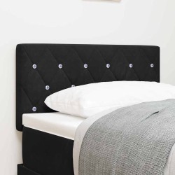 Tête de lit Noir 80 cm Velours 582698582698