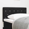 Tête de lit Noir 80 cm Velours 582698582698