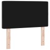 Tête de lit Noir 80 cm Velours 582698582698