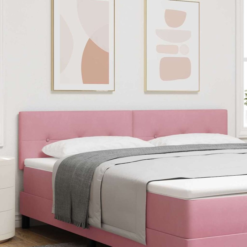 Tête de lit Rose 180 cm Velours 582705582705