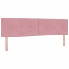 Tête de lit Rose 180 cm Velours 582705582705
