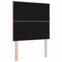Tête de lit Rose 90 cm Velours 582708582708
