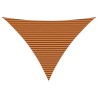 Voile d'ombre Orange et marron 5 x 5 x 6 m 582713582713