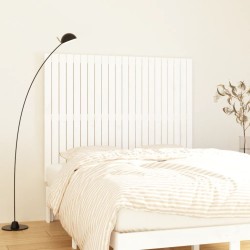 Tête de lit murale Blanc 140x3x110 cm Bois massif de pin 582718582718