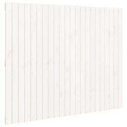 Tête de lit murale Blanc 140x3x110 cm Bois massif de pin 582718582718