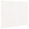 Tête de lit murale Blanc 140x3x110 cm Bois massif de pin 582718582718