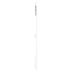 Tête de lit murale Blanc 140x3x110 cm Bois massif de pin 582718582718
